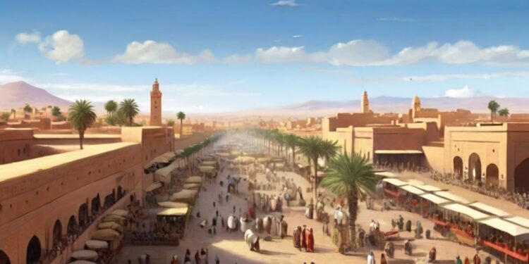 أصل مدينة مراكش